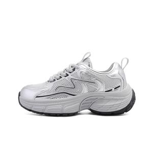 Низкие массивные кроссовки женские RED DRAGONFLY, Beige Silver