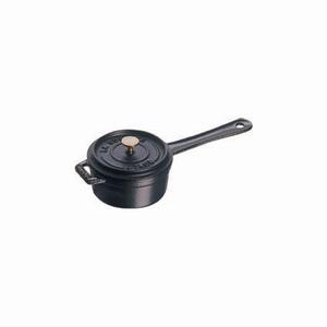 Мини кастрюля Staub, 0,25 л, 10 см, черный