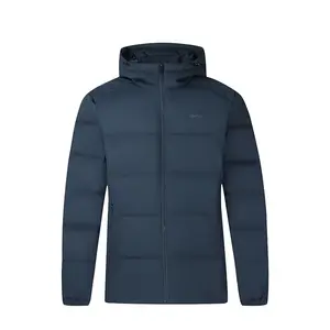 361° Пуховик мужской Deep Ink Blue с капюшоном Moderate