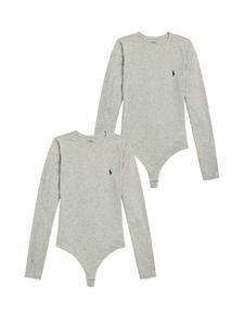 Боди-рубашка Polo Ralph Lauren Club Cotton, Mottled Grey