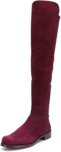 Женские сапоги FSJ выше колена, комфортные с низким устойчивым каблуком, круглый носок, на выход, для вечеринок, размеры 4-15 М США, Purple