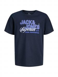 Jack & Jones Junior Футболка в темно-синем цвете