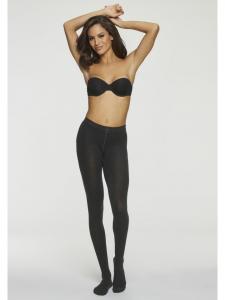 Copenhagen Studios Вязаные колготки, цвет антрацитовый меланж (1 шт.)