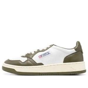 Кроссовки medalist low bicolor 'white olive green' Autry, белый