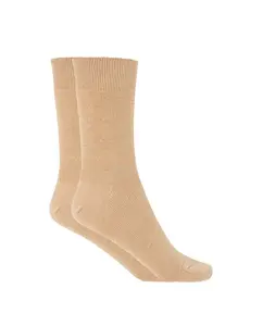 Женские короткие однотонные носки Орлон - Термик Punto Blanco, бежевый