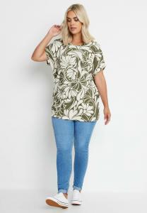 Блуза Yours Clothing, хаки