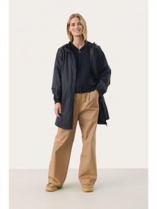 Куртка NicholinePW, свободного кроя, темно-синего цвета PART TWO