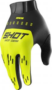 Детские мотокроссовые перчатки Shot race evo, Yellow