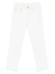 Джинсы с контрастной строчкой FRAME, белый
