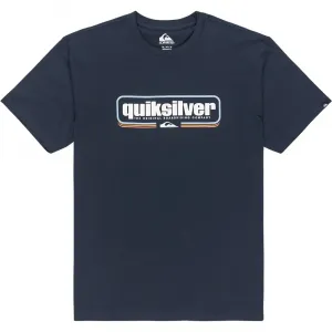 Футболка с коротким рукавом Quiksilver Box Shaped, синий