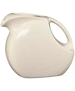 Большой льняной дисковый кувшин, 67 унций. Fiesta, linen