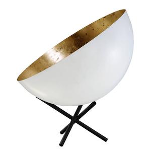 Настольная лампа Masterlight Larino I, железо / сталь - 1-световой - белый / золотой