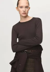 Топ с длинными рукавами Mango, Marron