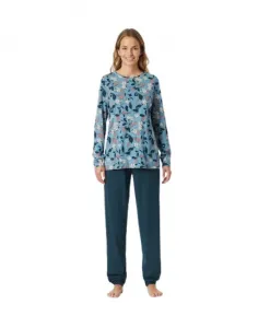 Удобная ночная пижама Schiesser, синий