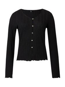 ONLY Кардиган 'ONLELLA' вязаный черный