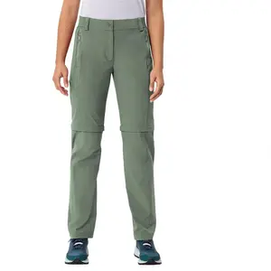 Брюки VAUDE Farley Stretch Zip Off T-Zip II, зеленый