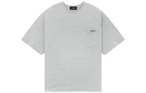 Футболка унисекс сезона весна-лето 2023 серо-белая WE11DONE