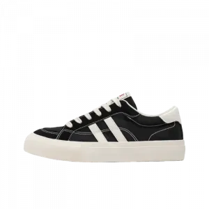 JimiXiong Дышащие мужские скейтерские кеды лоу-топ черные, цвет Black