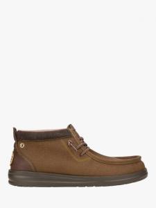Wally утепленные ботинки Mid Hey Dude, Dark Brown