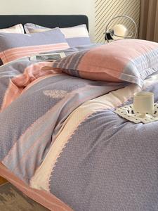 MIDO HOUSE Комплект постельного белья 4 предмета, 200х230 см, хлопок, цвет Landy