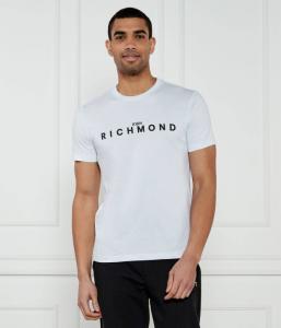 Футболка Helvek Regular fit John Richmond, белый