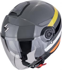 Реактивный шлем Scorpion exo-city ii bee, Gray/Yellow