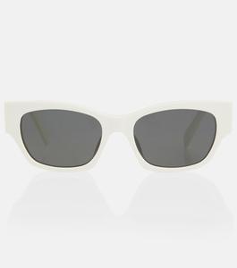 Солнцезащитные очки «кошачий глаз» Celine, белый