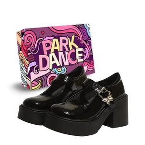 Туфли Мэри Джейн на массивном каблуке для женщин PARK DANCE, 969 Black
