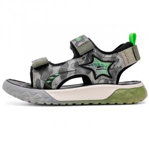 Детские сандалии WARRIOR, камуфляж/зеленый/черный