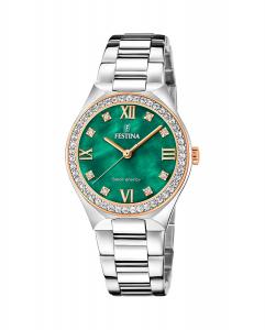 F20658/3 Petite женские часы из серебряной стали Festina, серебро