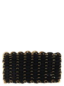 Съемный двусторонний плечевой ремень «1969 Nano Flip» PACO RABANNE, черный