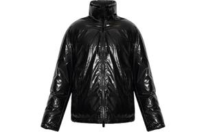 SS24 Пуховик Пальто Мужское Черный DIESEL