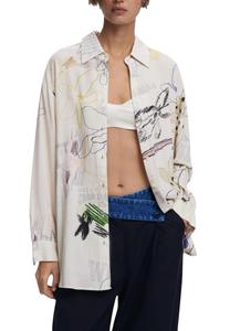 Рубашки Desigual, бежевый