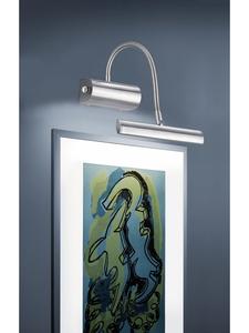 Настенный светильник CURTIS в матовом никелированном исполнении