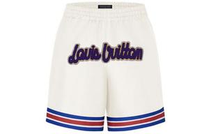Шорты мужские Nba x Louis Vuitton спортивные, белый