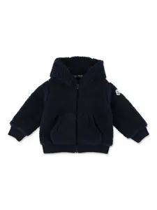 Курта из искусственного меха Moncler Enfant, синий