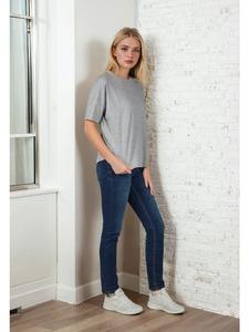 Рубашка LEEV в цвете серый меланж Salzhaut