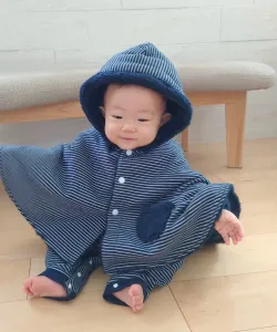 Плащ с медвежьими ушами