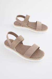 Сандалии Forever Comfort с эластичными ремешками Next, белый