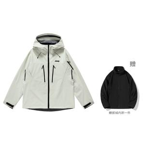 Jeep Ветровка Unisex, Ivory White[with Fleece Liner]