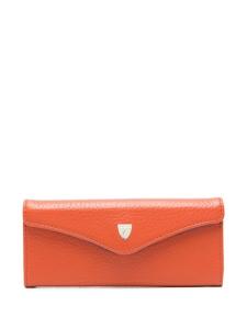 Aspinal Of London кожаный футляр для солнцезащитных очков, оранжевый