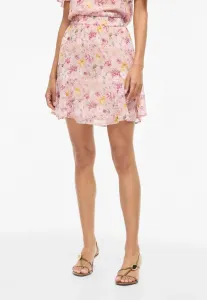 Вифалия короткая юбка мини-юбка Vila, Misty Rose Aop Flower