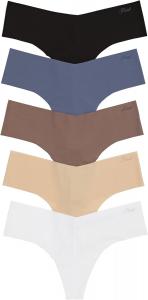 Женские трусы-стринги Victoria's Secret PINK No Show, мультипак, размер XS-XXL, Summer Basic