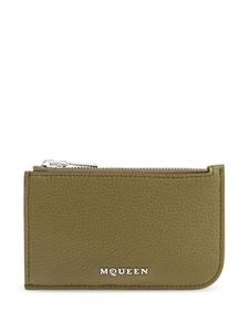 Держатель для карт Alexander McQueen Sling, зеленый