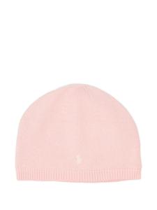 RALPH LAUREN KIDS Шапочка-бини Polo Pony Polo Ralph Lauren Kids, розовый