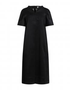 Платье миди Agnona, черный