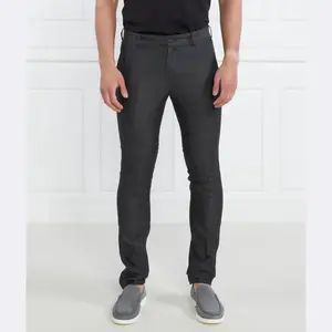 Льняные брюки узкого кроя Joop!, черный