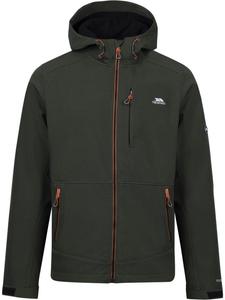 Куртка софтшелл "Dante Softshell Jacket" зеленого цвета Trespass