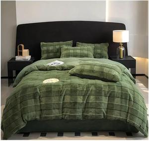 KYTGFH Комплект постельного белья Luxury утепленный плюшевый