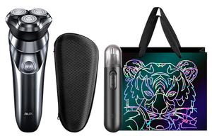 Тип бритва: 88 swivel, материал: нержавеющая сталь, тип лезвия: single blade, назначение: для всего тела, особенность: моющаяся AUX, Aux-88 / Countless Display (Storage Bag + Nose Hair Trimmer + Gift Bag)